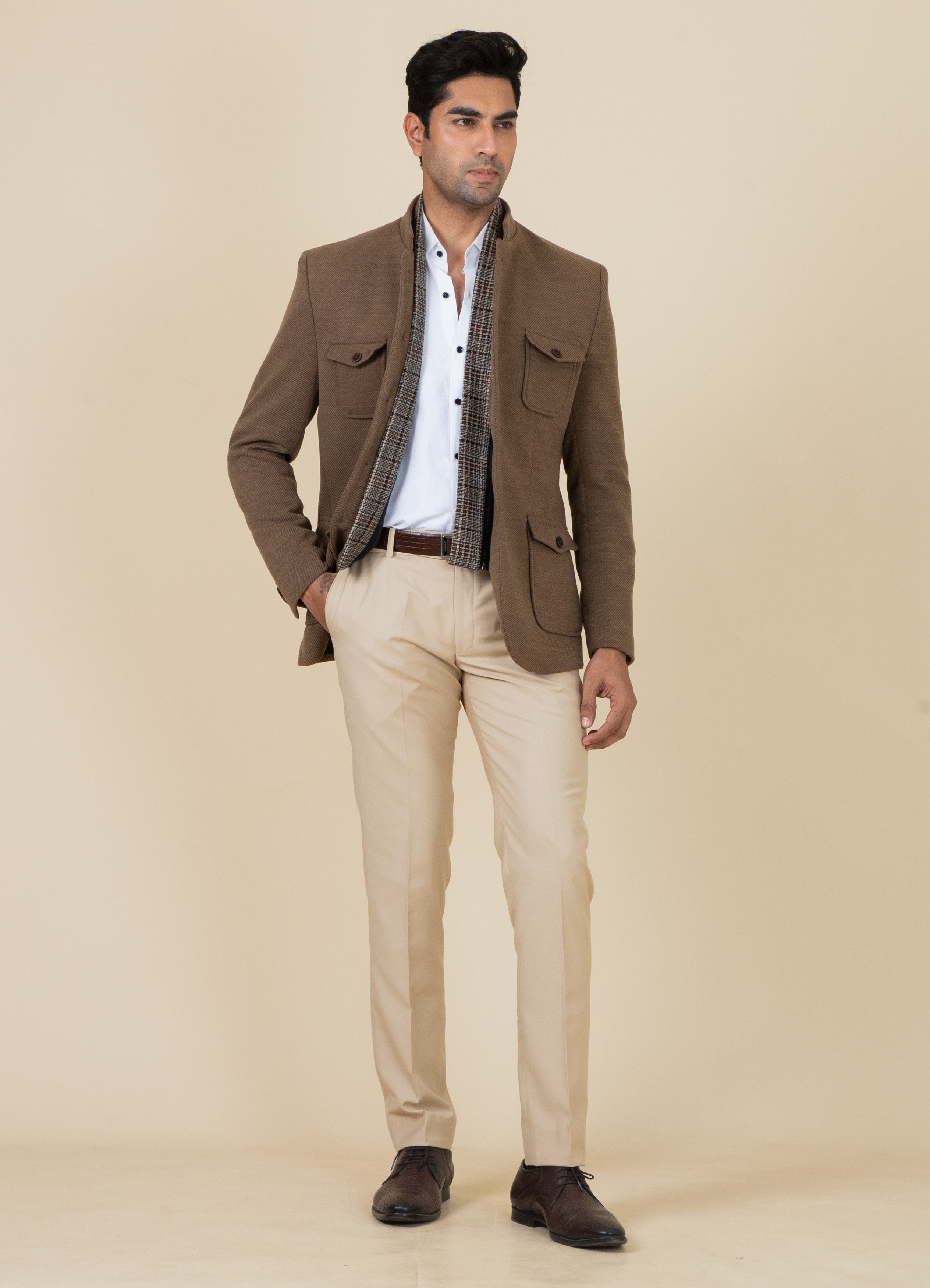 MLS COAT WITH MUFFLER 1PC