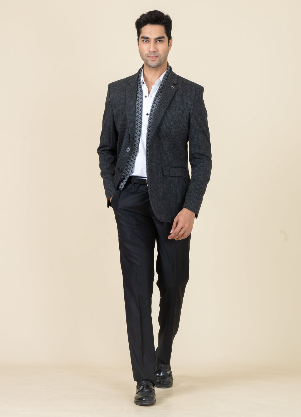 MLS COAT WITH MUFFLER 1PC
