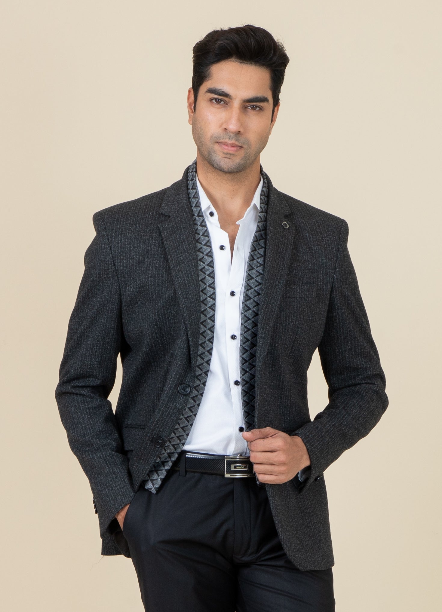 MLS COAT WITH MUFFLER 1PC