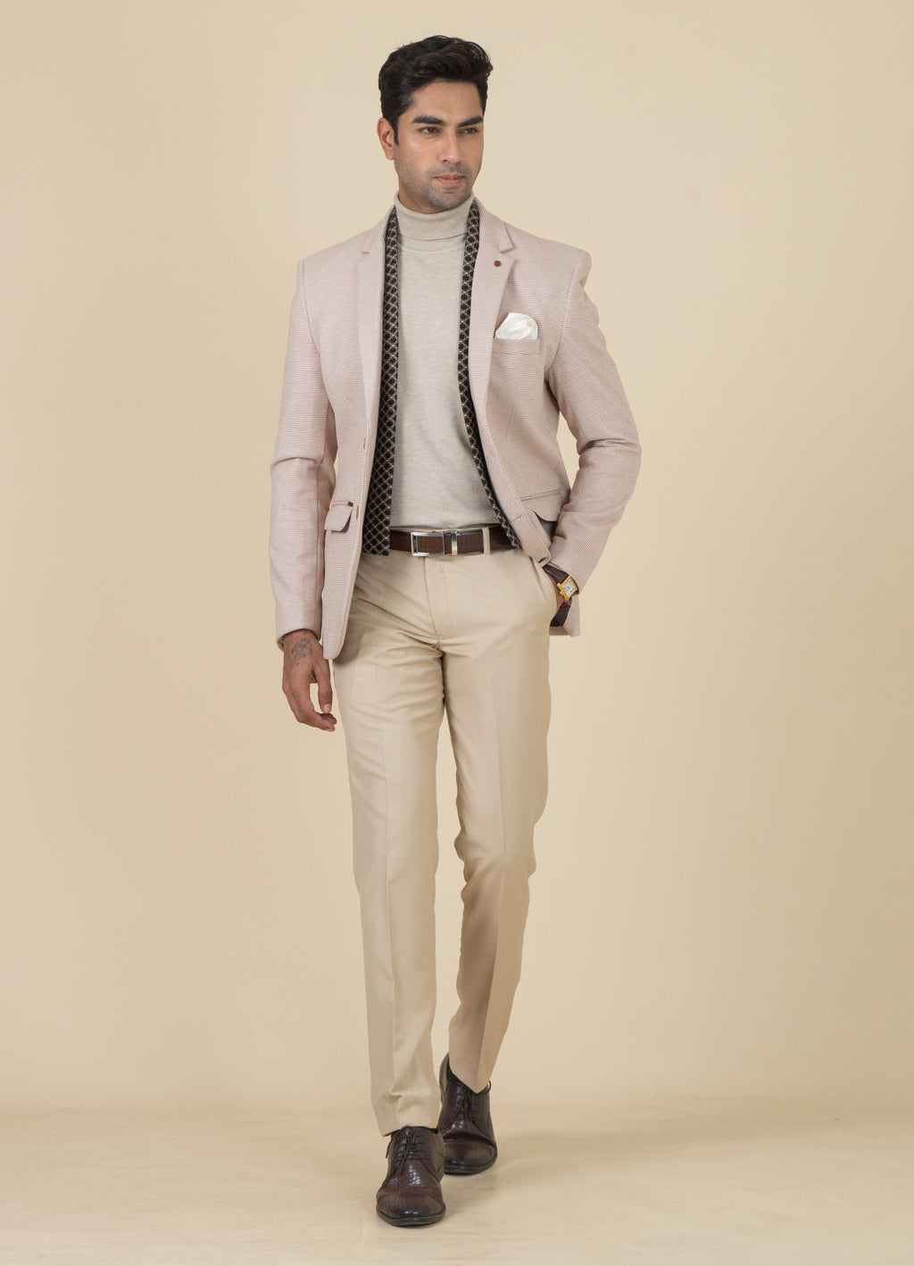MLS COAT WITH MUFFLER 1PC