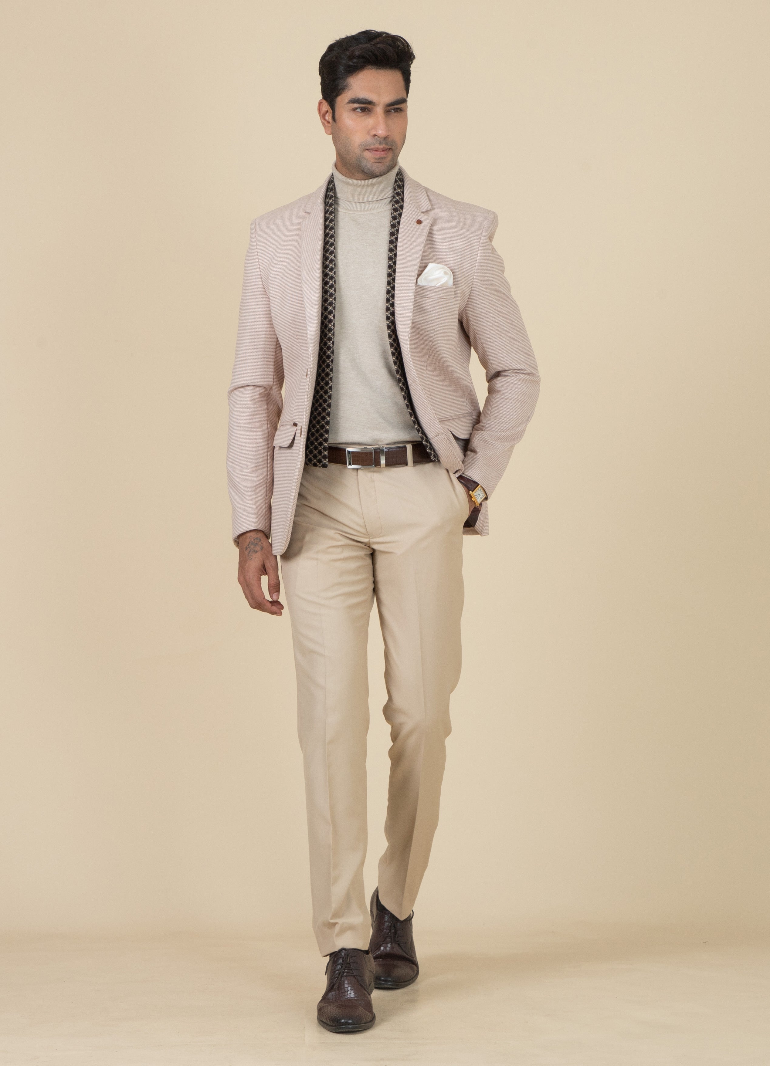 MLS COAT WITH MUFFLER 1PC