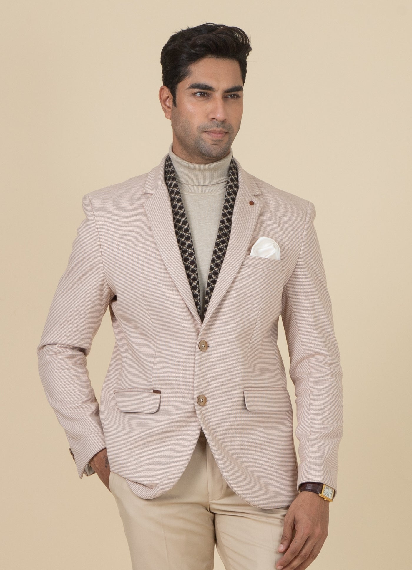 MLS COAT WITH MUFFLER 1PC