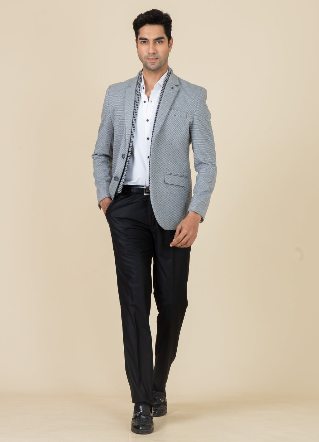 MLS COAT WITH MUFFLER 1PC