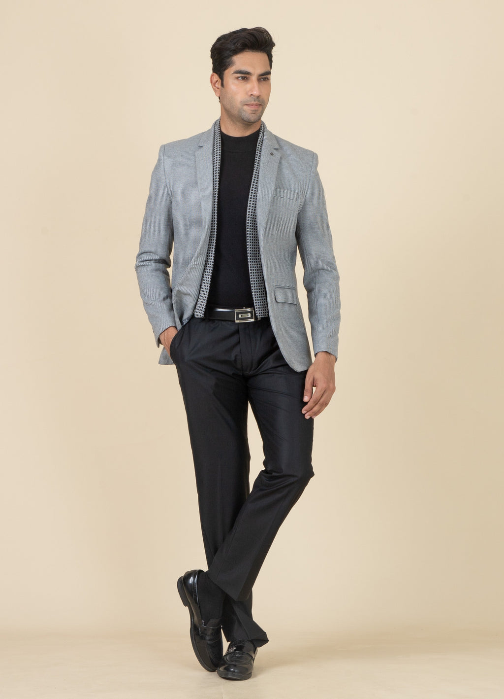 MLS COAT WITH MUFFLER 1PC