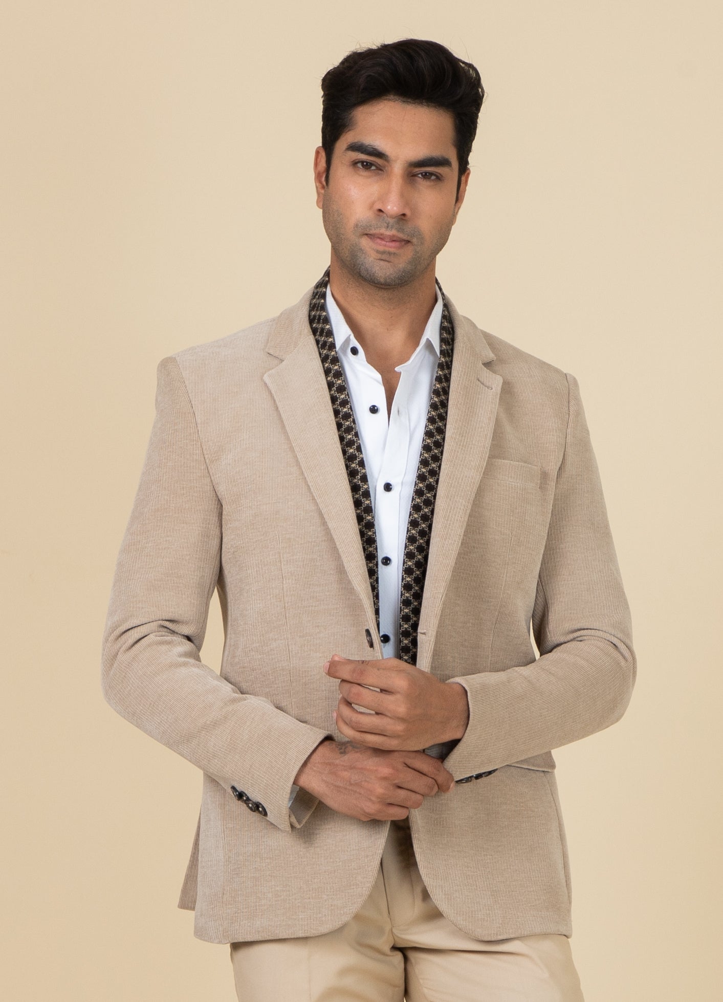 MLS COAT WITH MUFFLER 1PC