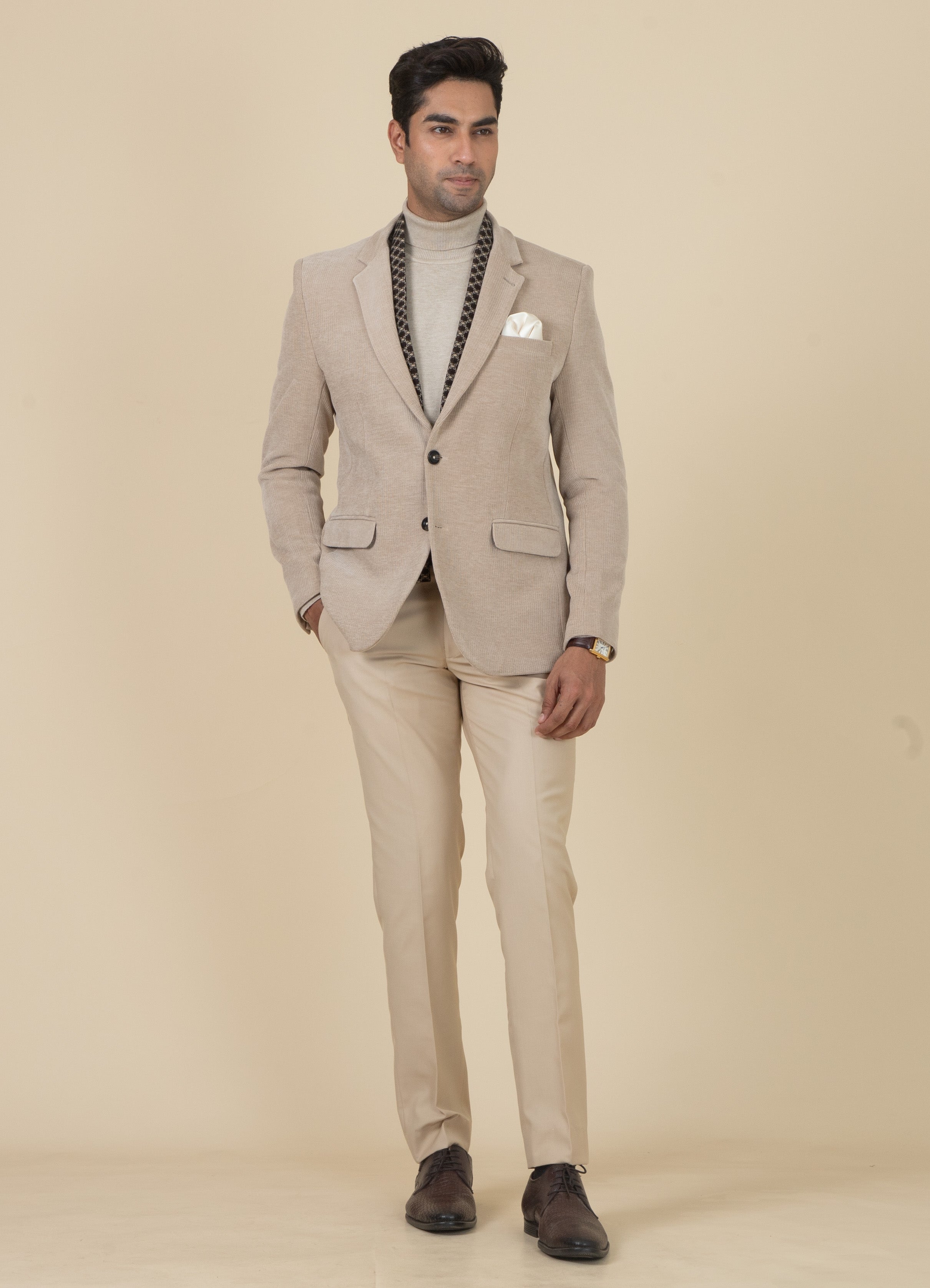 MLS COAT WITH MUFFLER 1PC