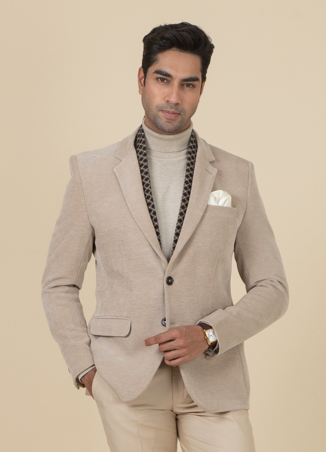 MLS COAT WITH MUFFLER 1PC