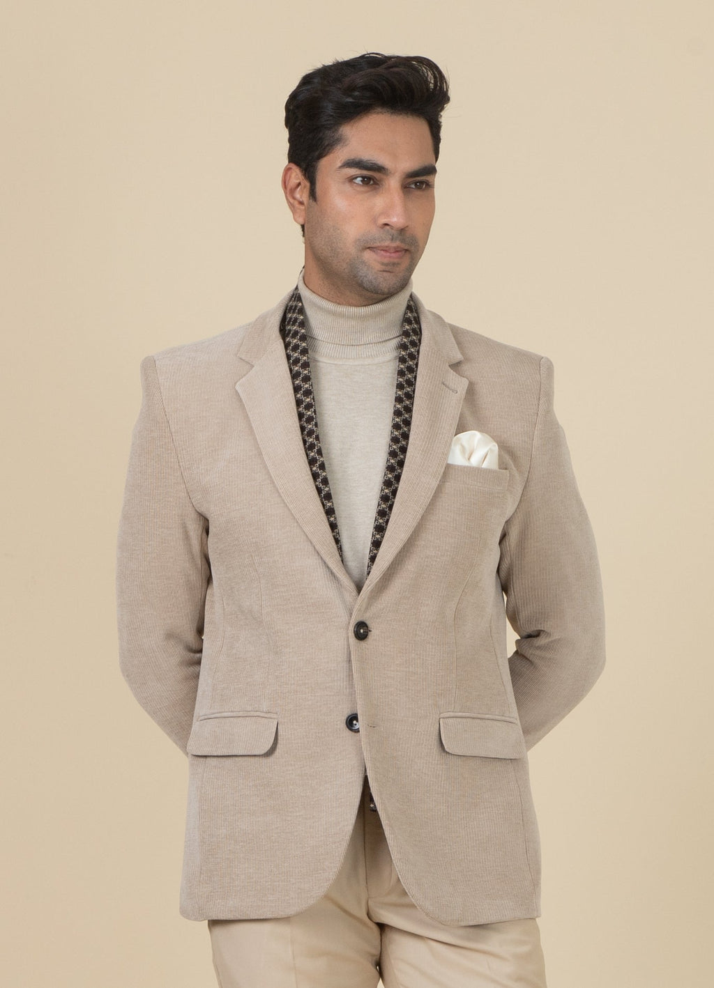 MLS COAT WITH MUFFLER 1PC