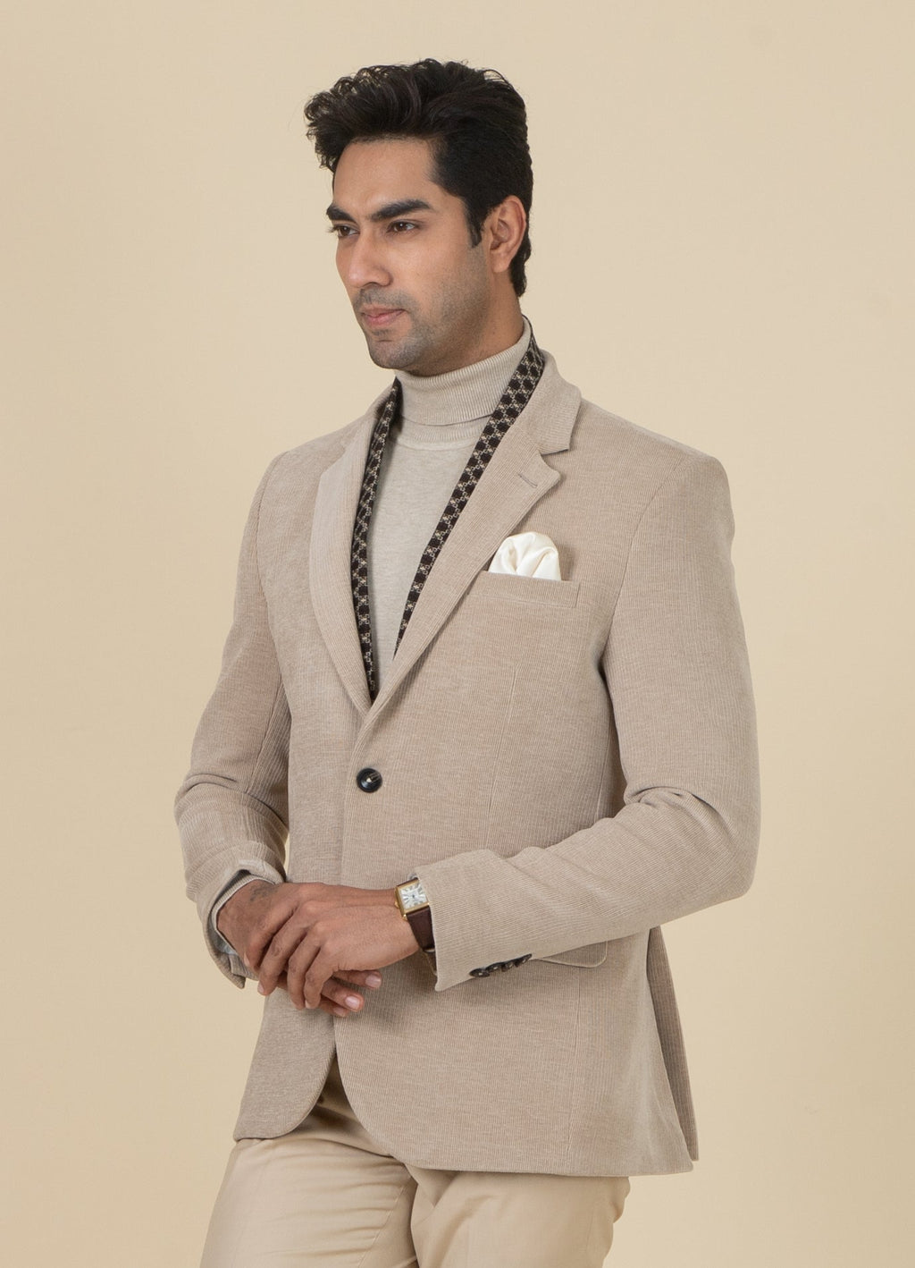 MLS COAT WITH MUFFLER 1PC