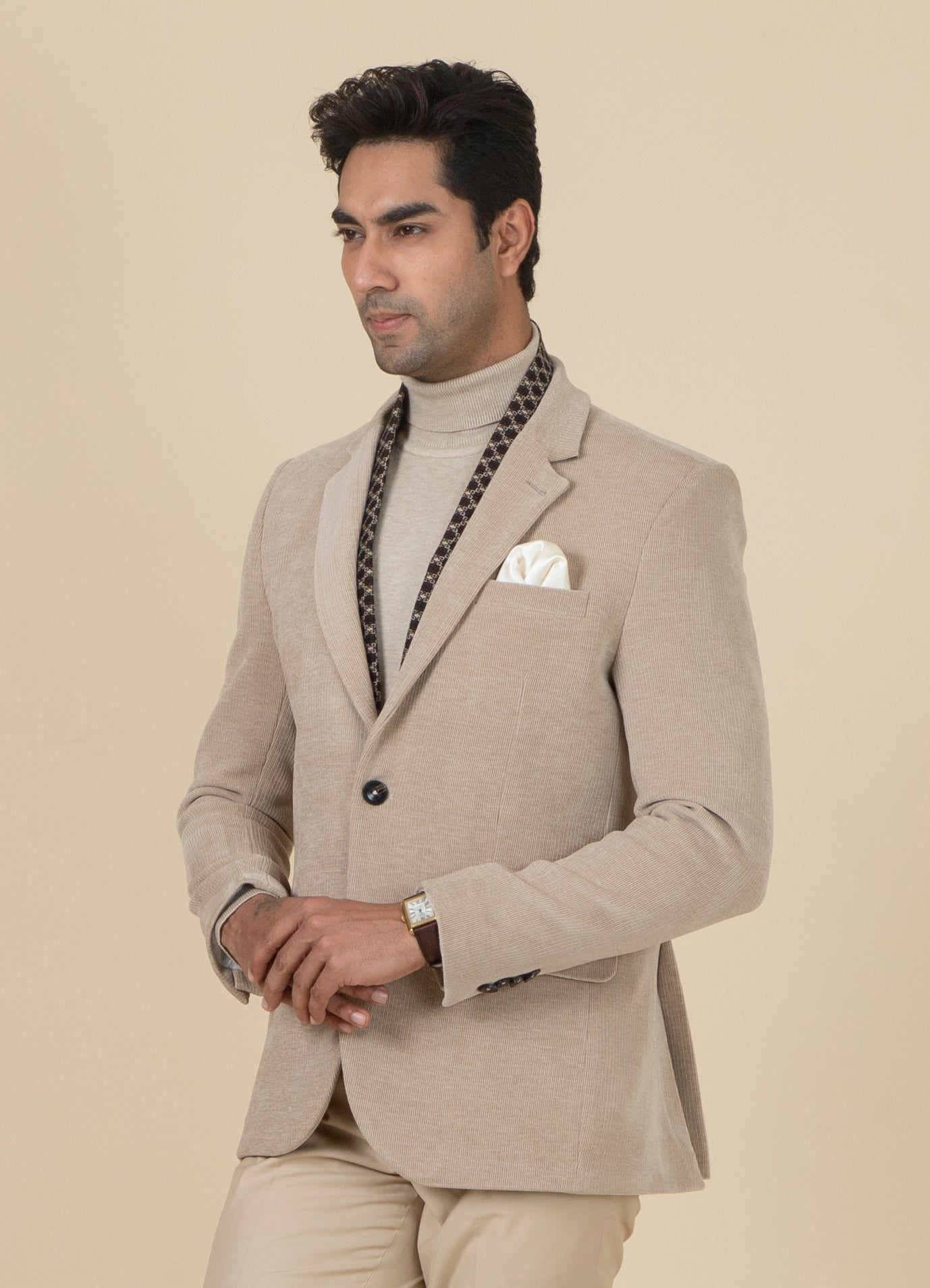 MLS COAT WITH MUFFLER 1PC