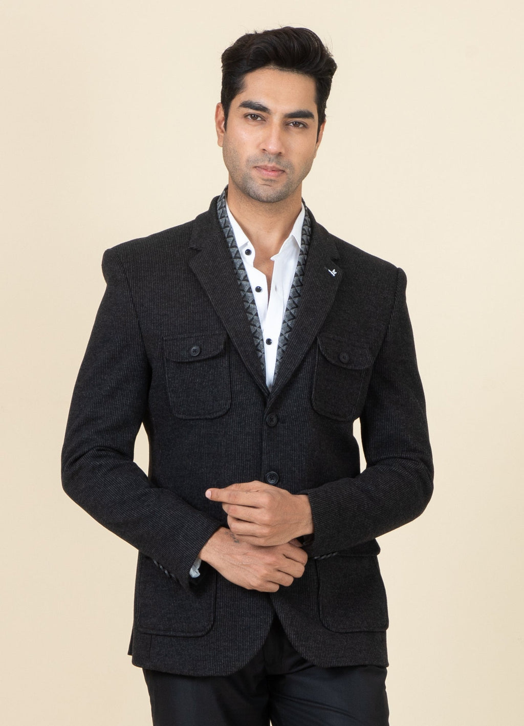 MLS COAT WITH MUFFLER 1PC