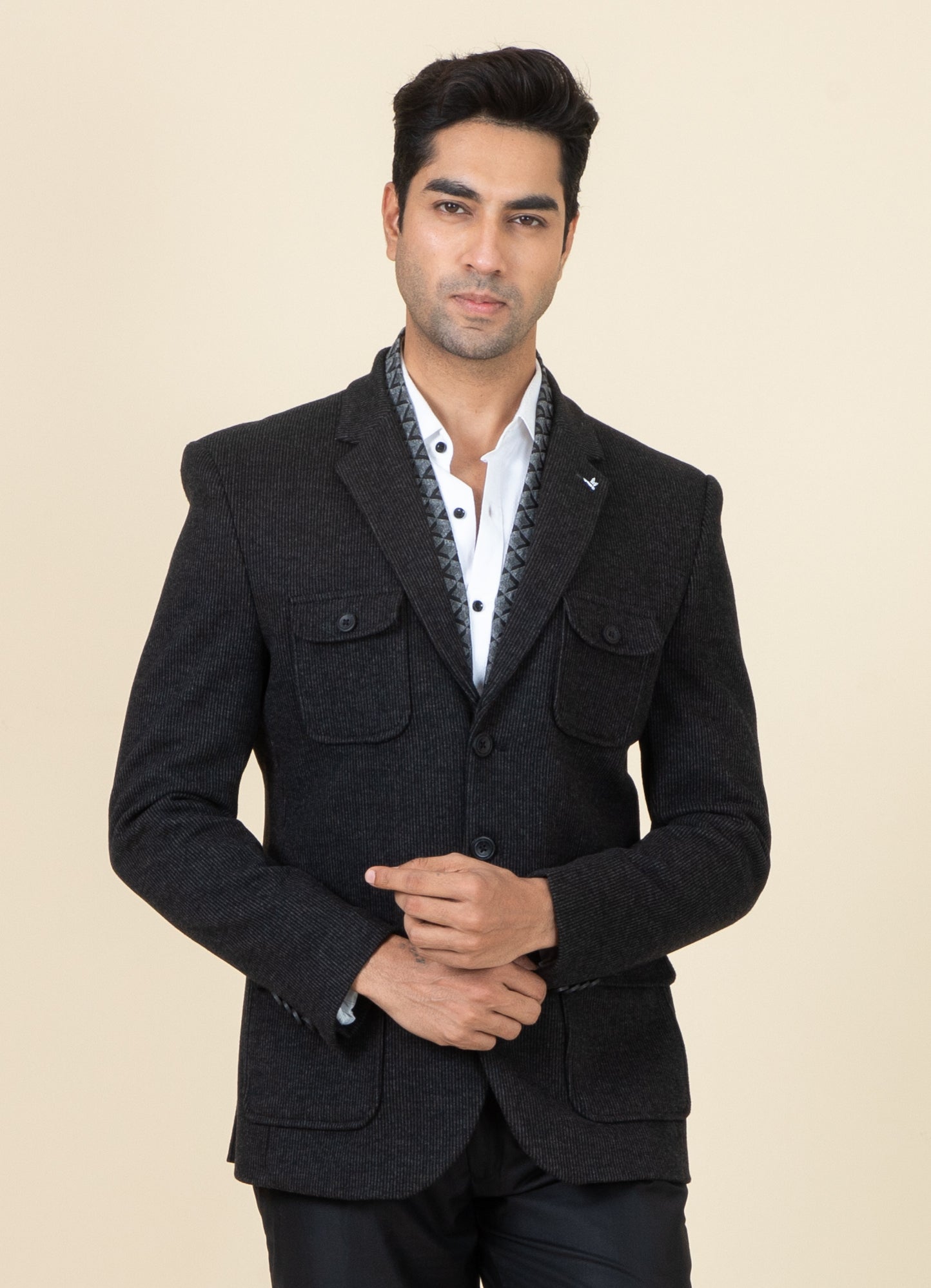 MLS COAT WITH MUFFLER 1PC