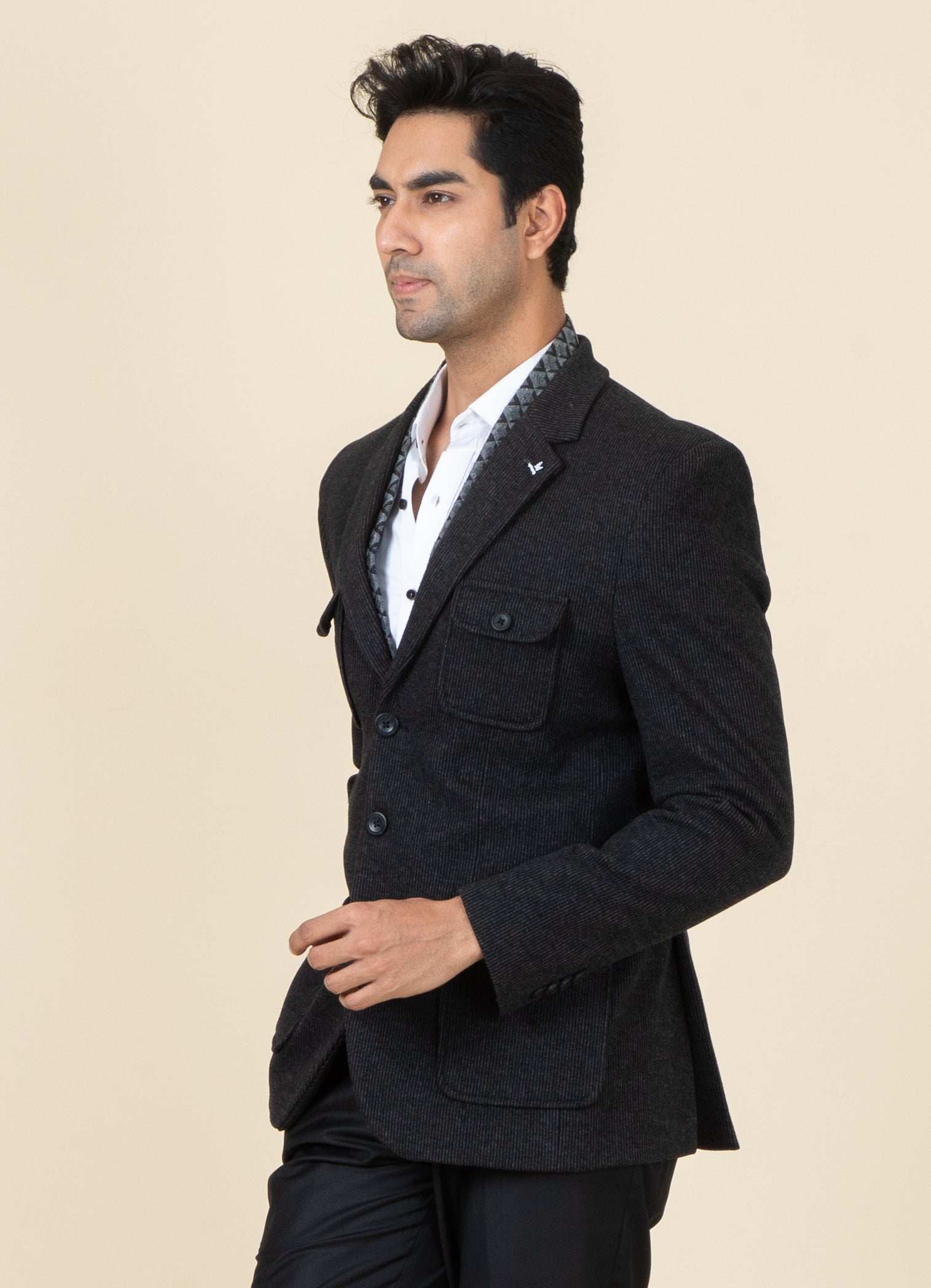 MLS COAT WITH MUFFLER 1PC