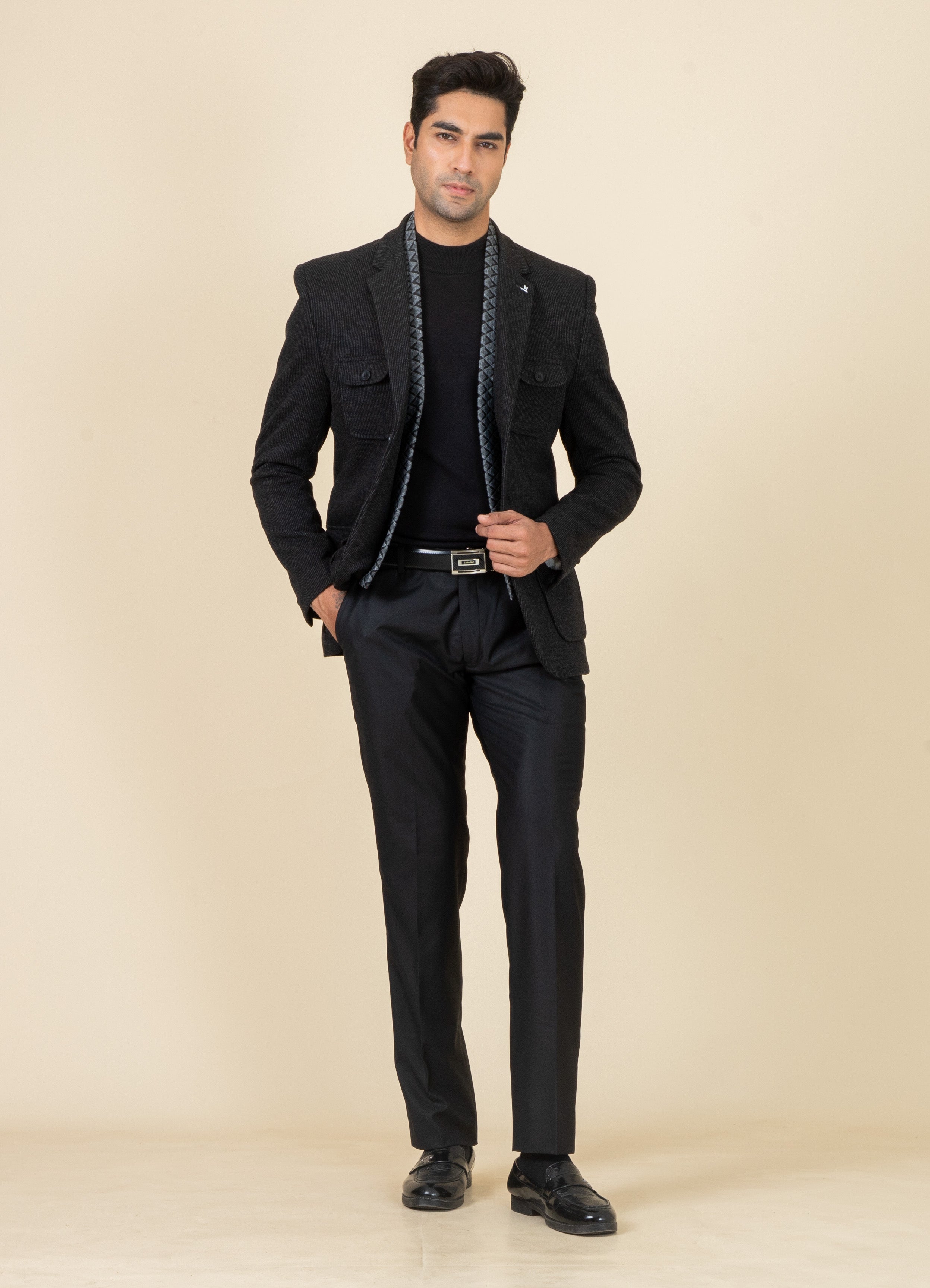 MLS COAT WITH MUFFLER 1PC
