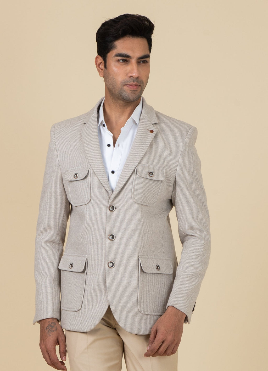 MLS COAT WITH MUFFLER 1PC