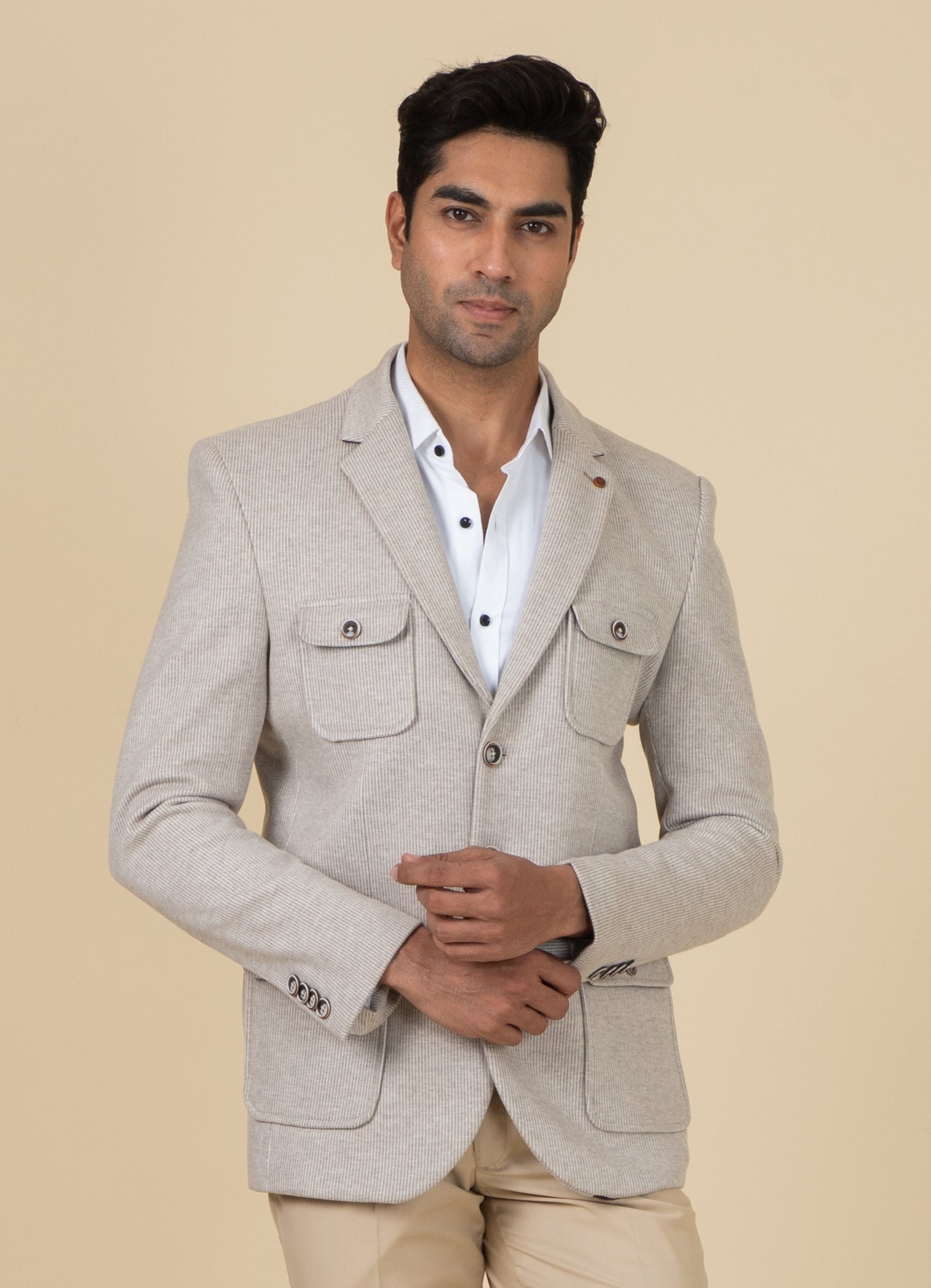 MLS COAT WITH MUFFLER 1PC