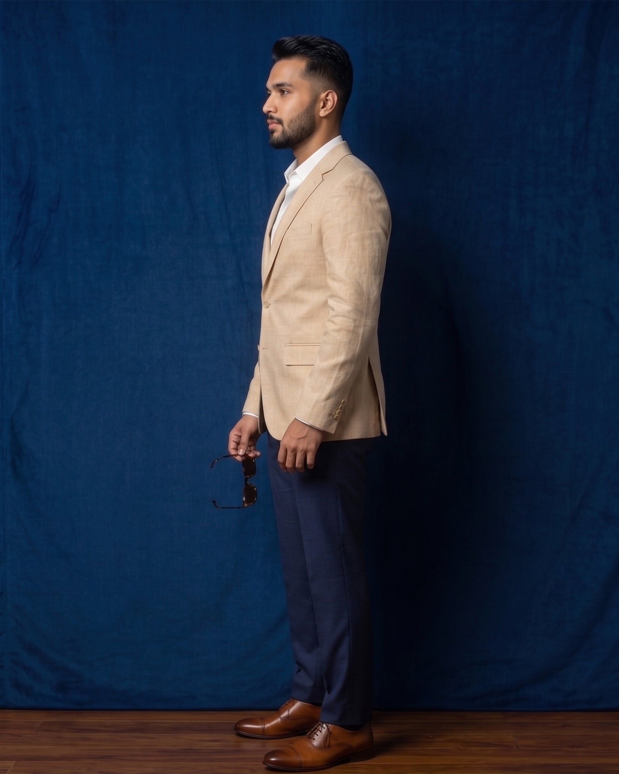 MLS LINEN COAT 1PC