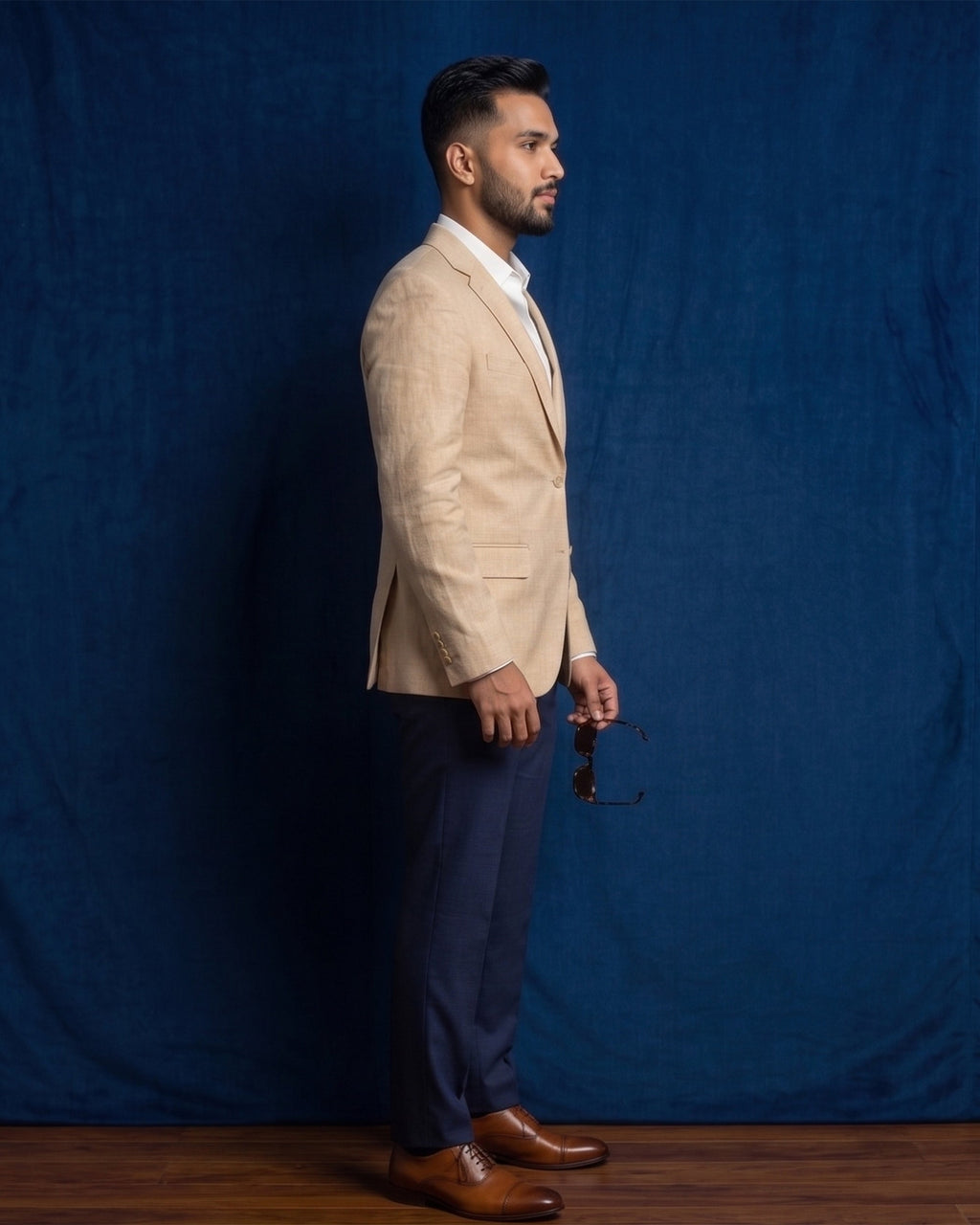 MLS LINEN COAT 1PC
