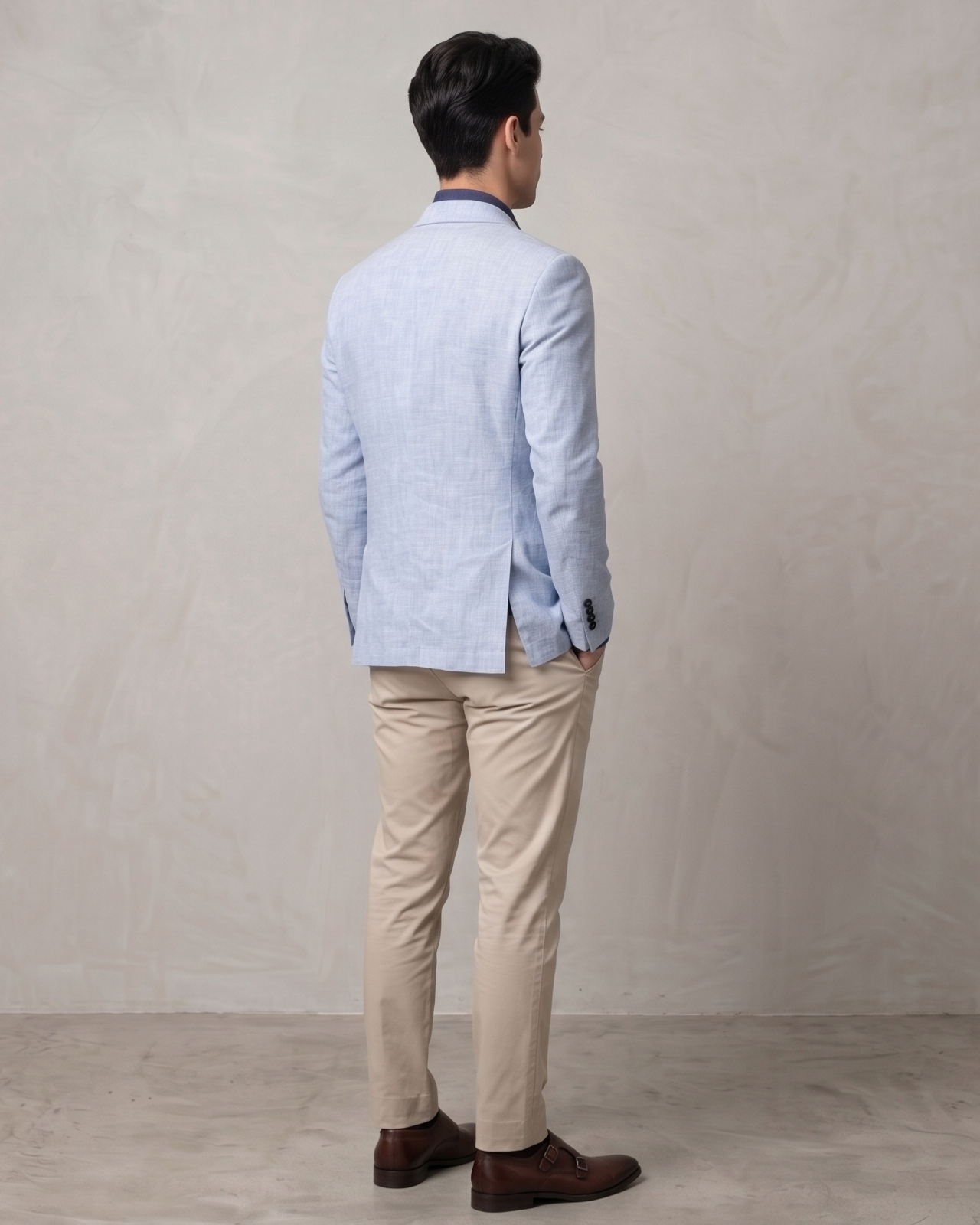 MLS LINEN COAT 1PC