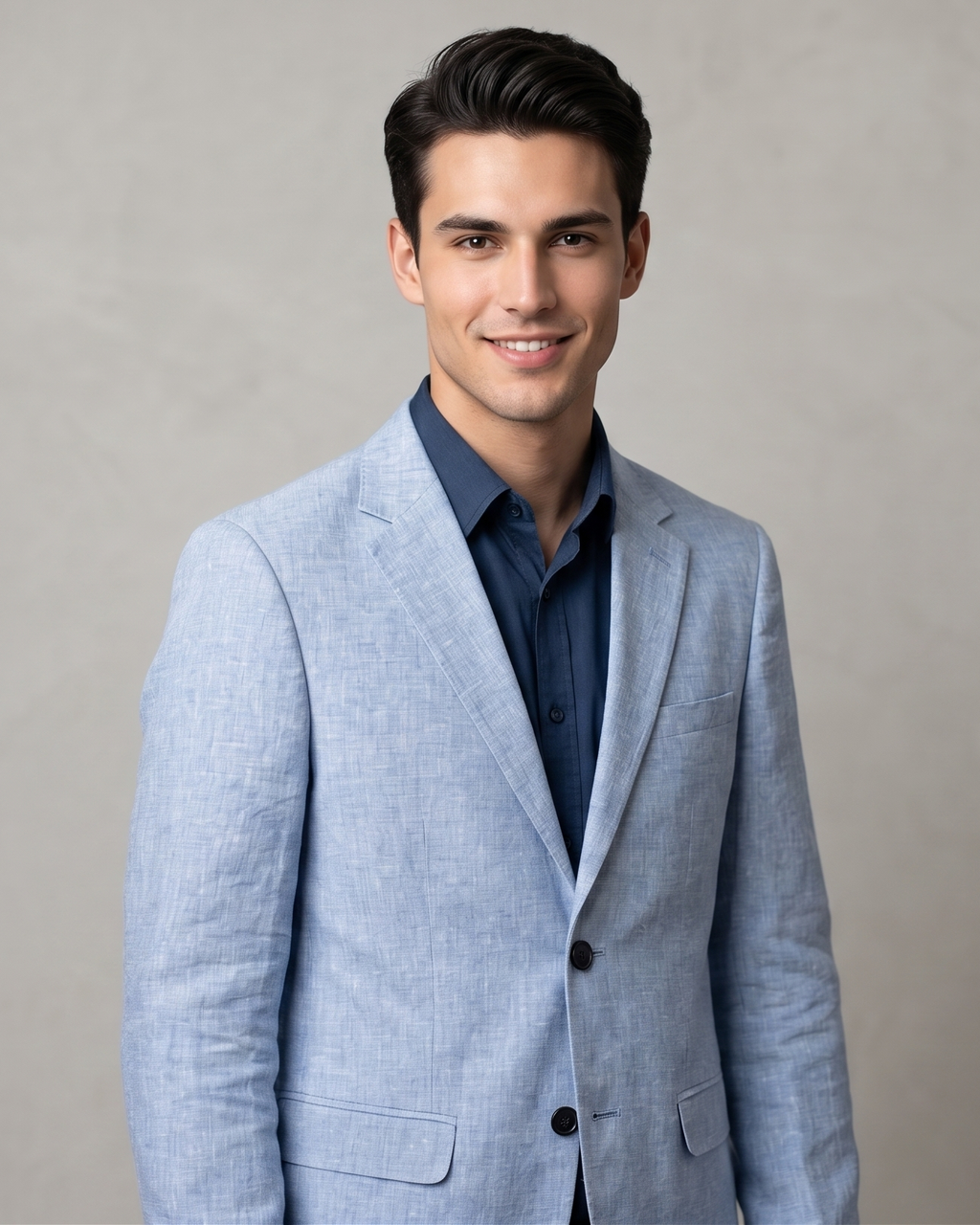MLS LINEN COAT 1PC