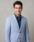 MLS LINEN COAT 1PC