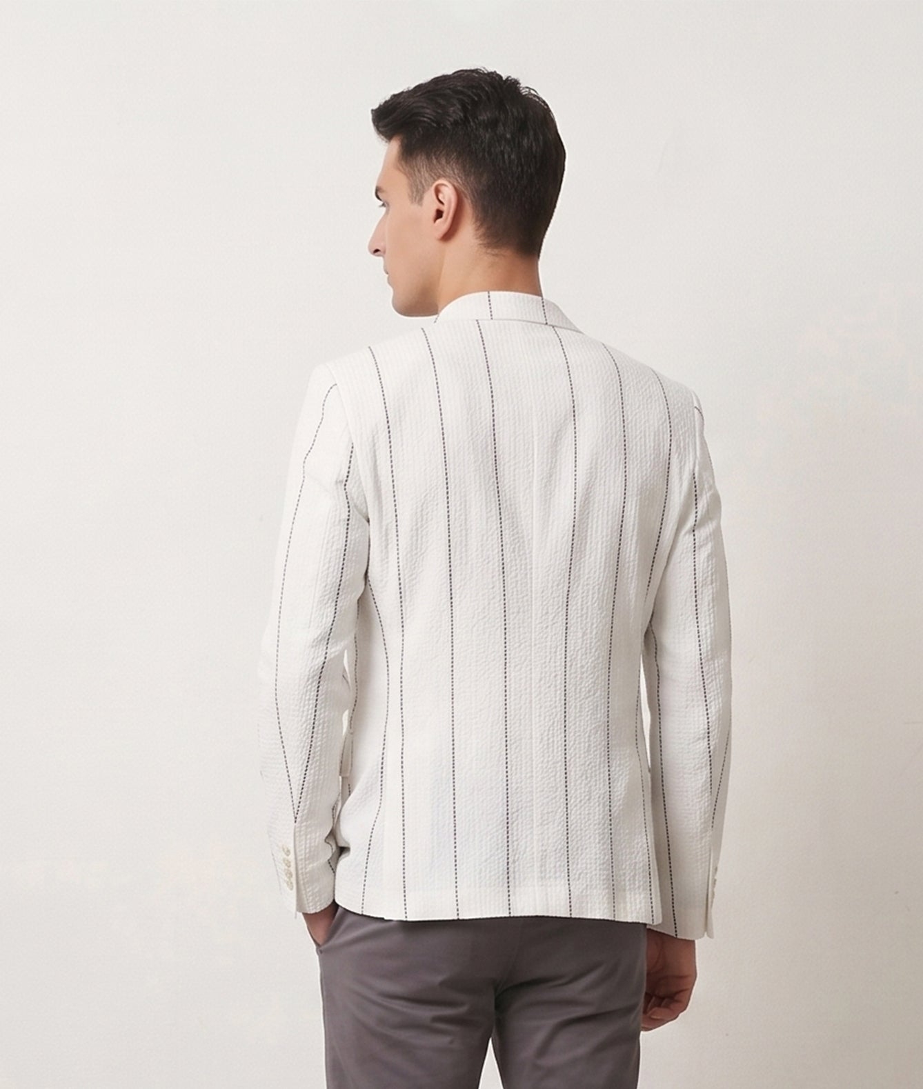 MLS LINEN COAT 1PC