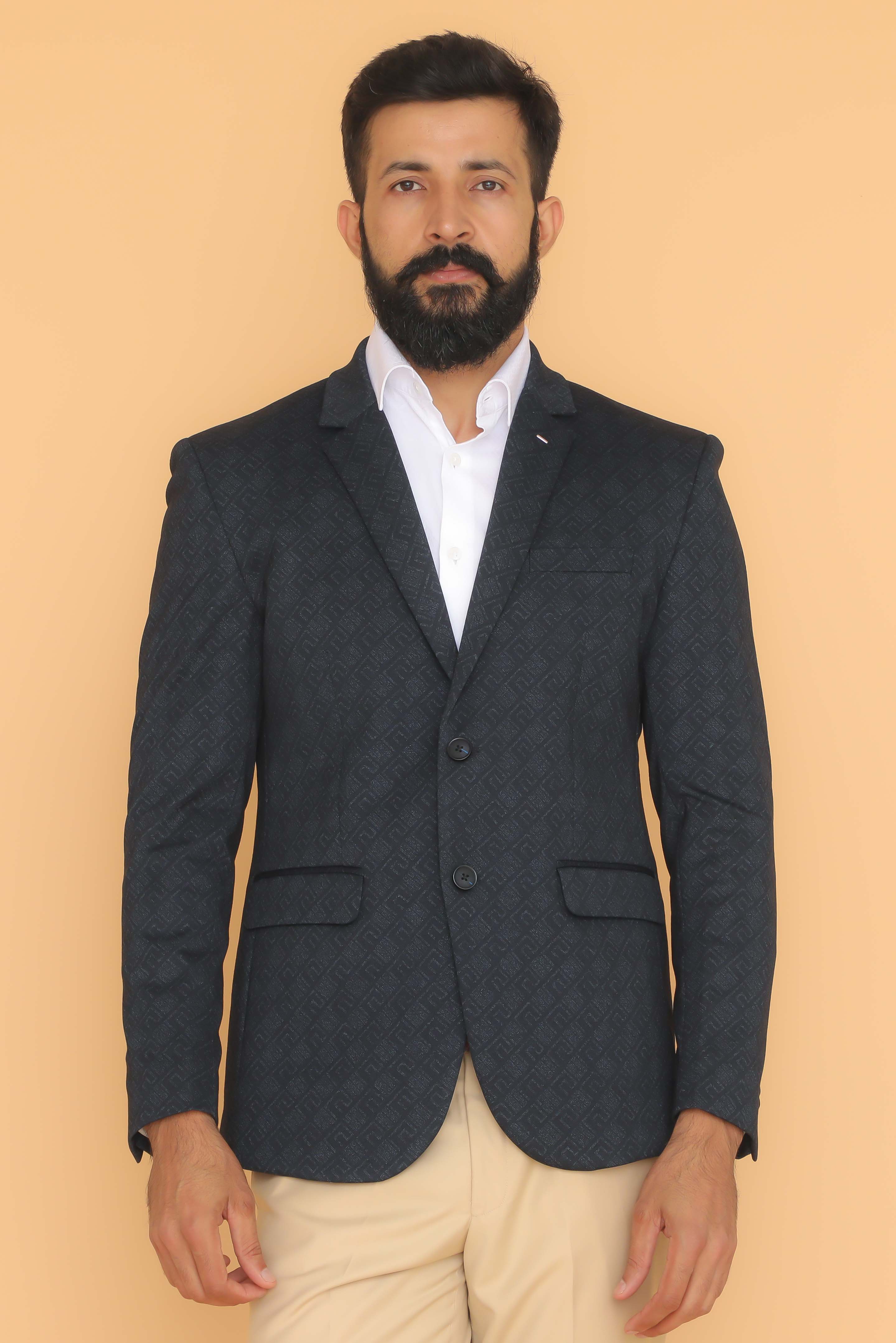 MLS TEXTURED COAT 1PC