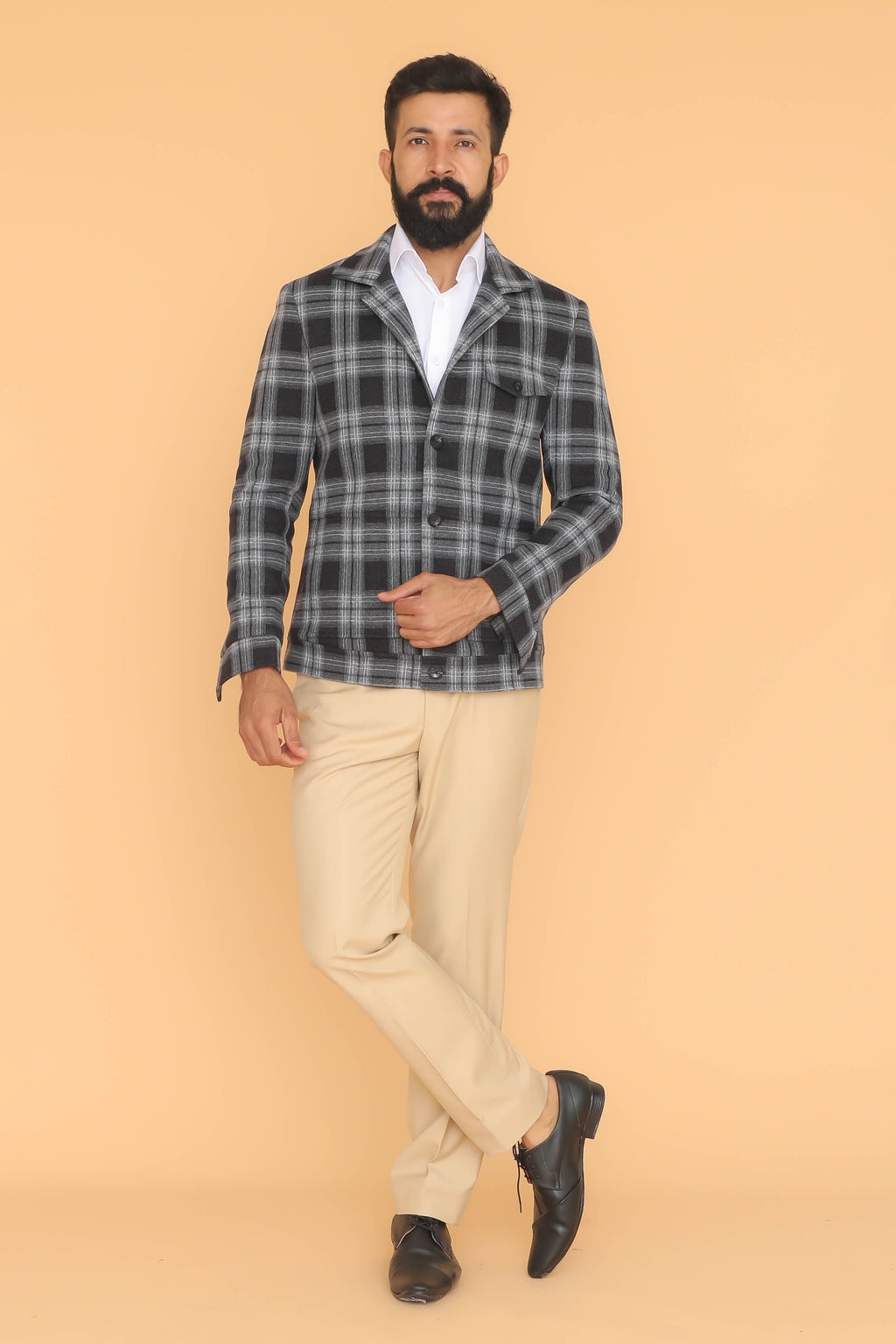 MLS CHECK JACKETS 1PC