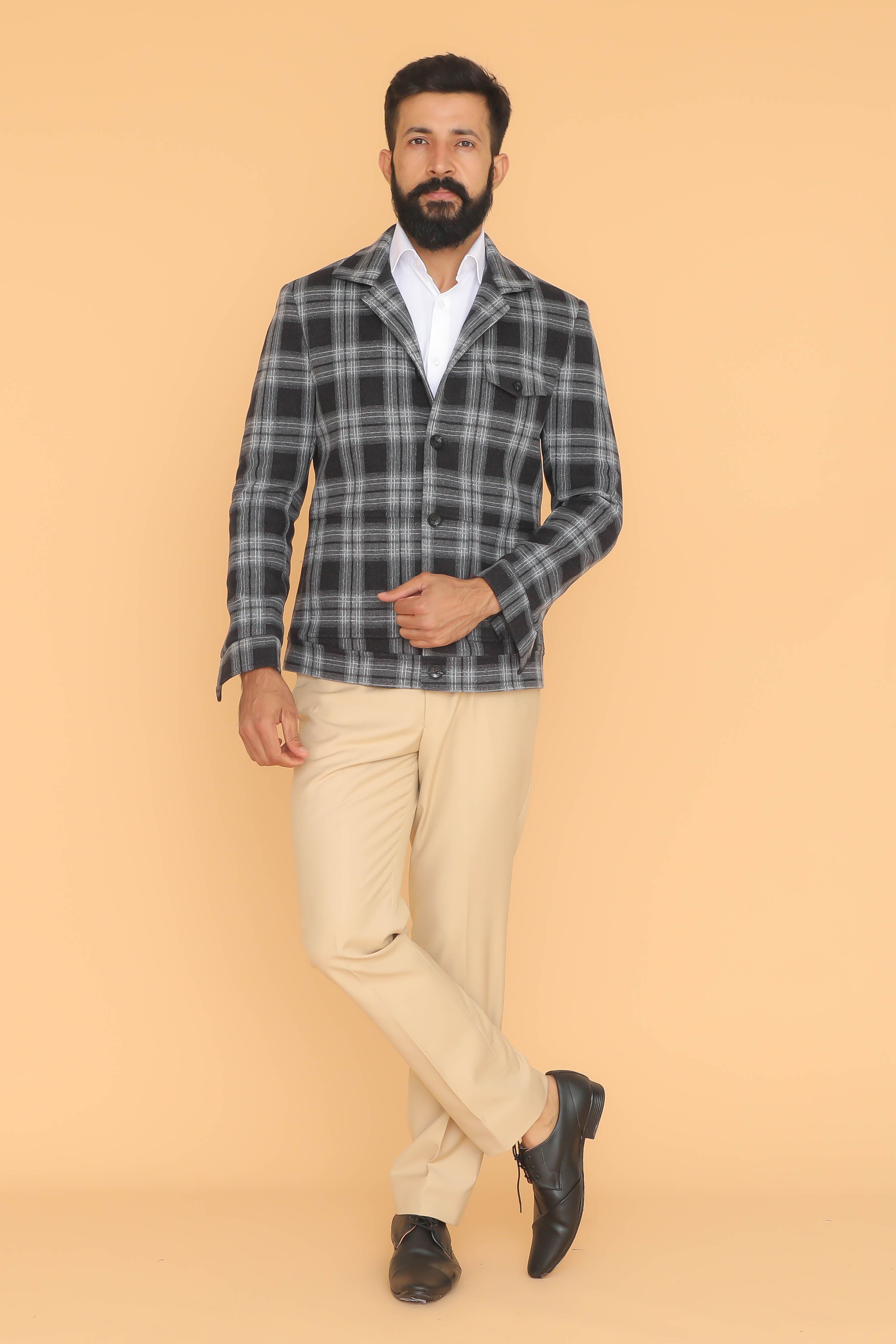 MLS CHECK JACKETS 1PC