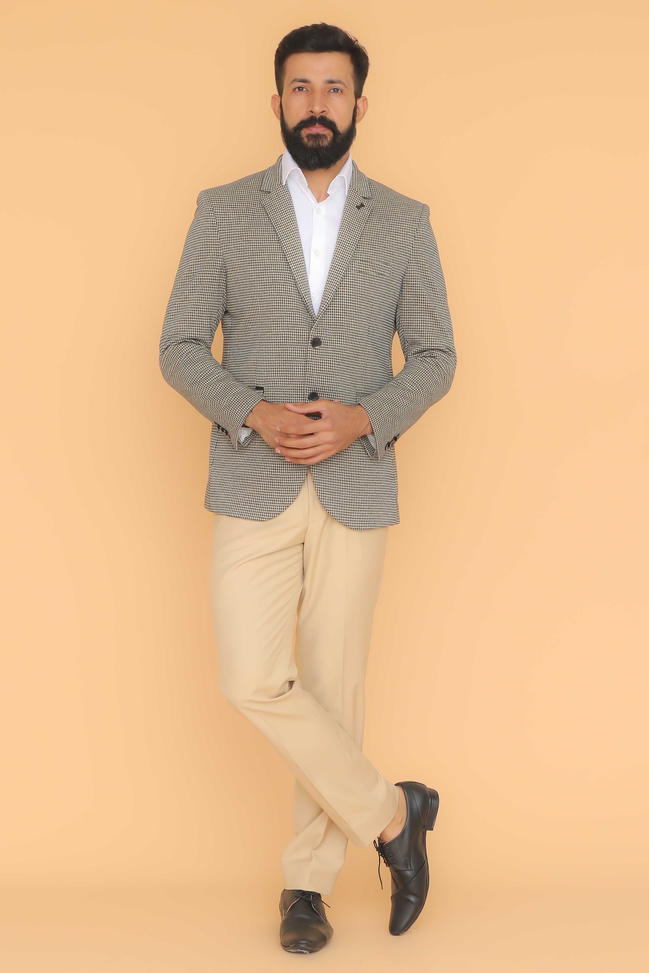 MLS CHECK COAT 1PC