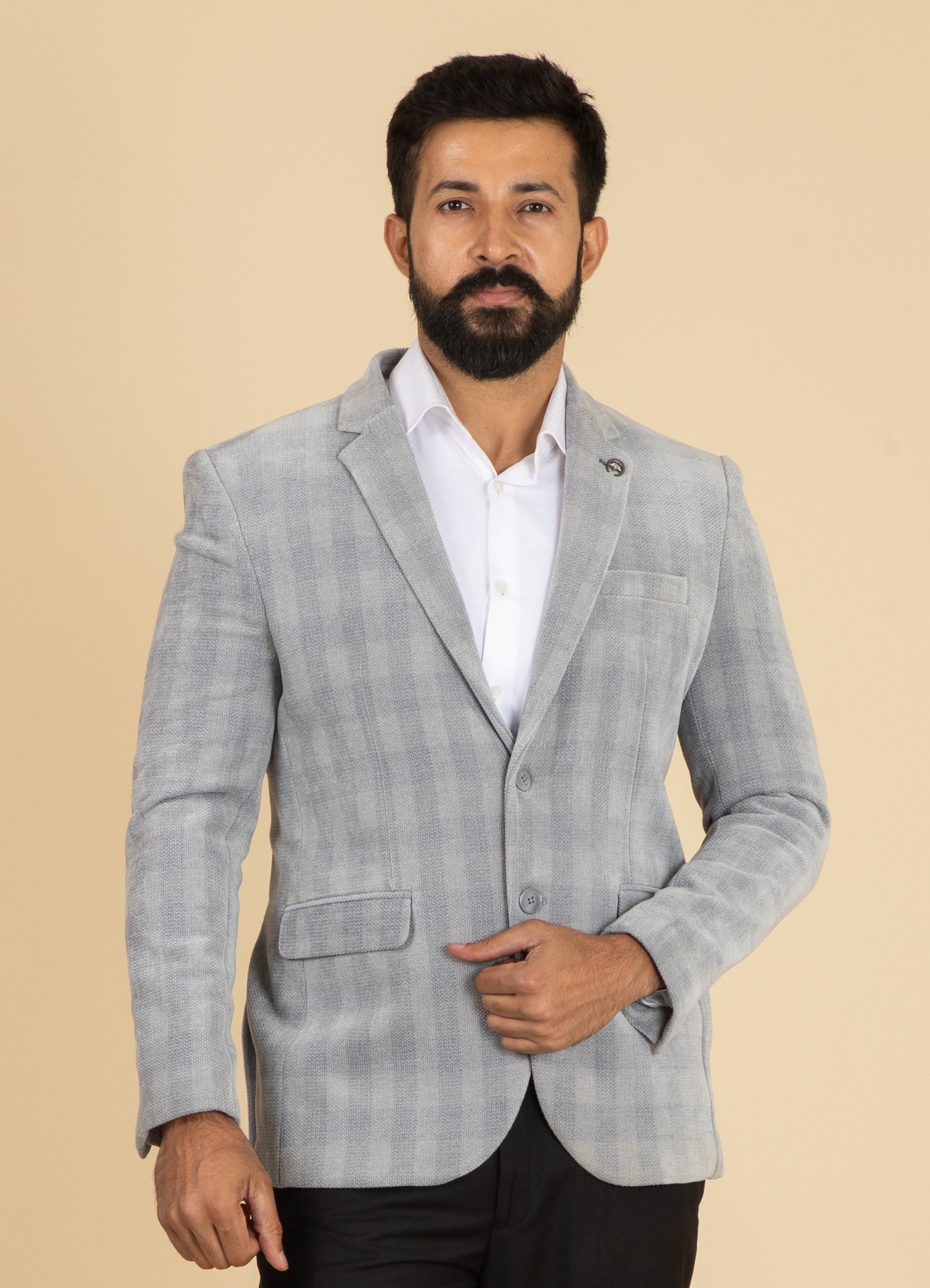 MLS CHECKED COAT 1 PCS